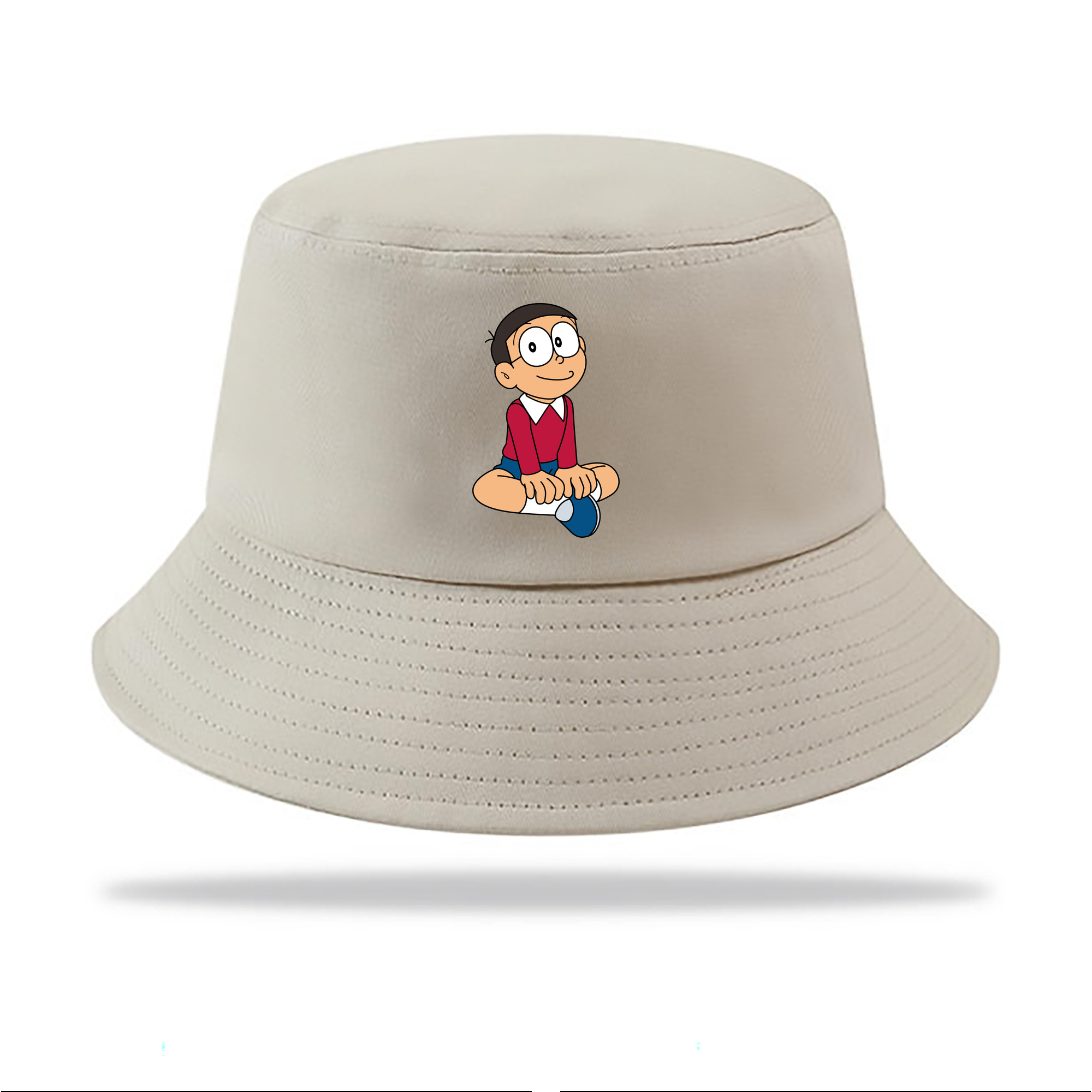 （画像用） ドラえもん 野比 のび太 Doraemon Nobita Nobi アウトドア日除けバケットハット